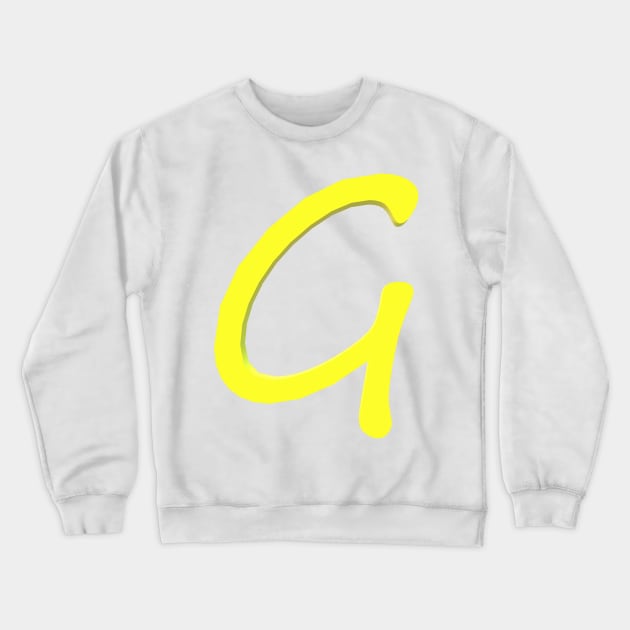 Letter G Crewneck Sweatshirt by CDUS